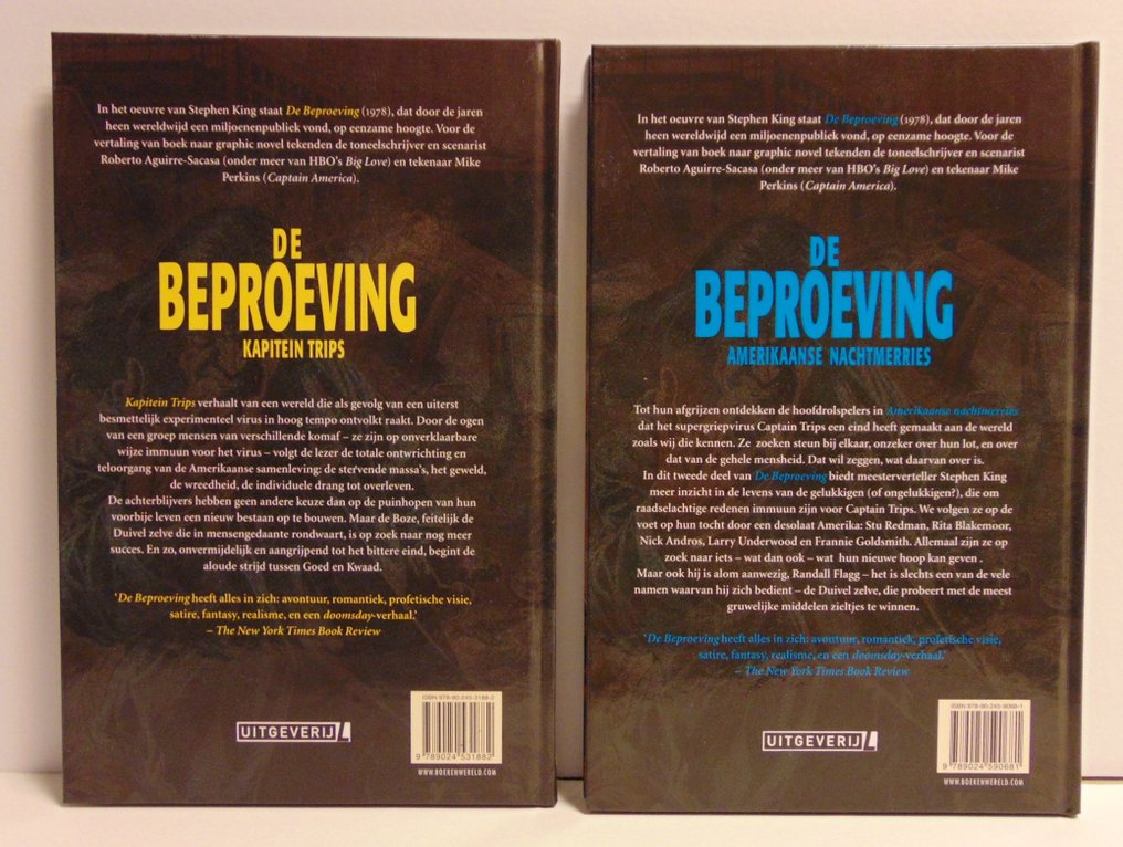De Beproeving 1 t/m 6 - Complete serie - Stephen KIng - 6 Album - 2010/2013 #2.2