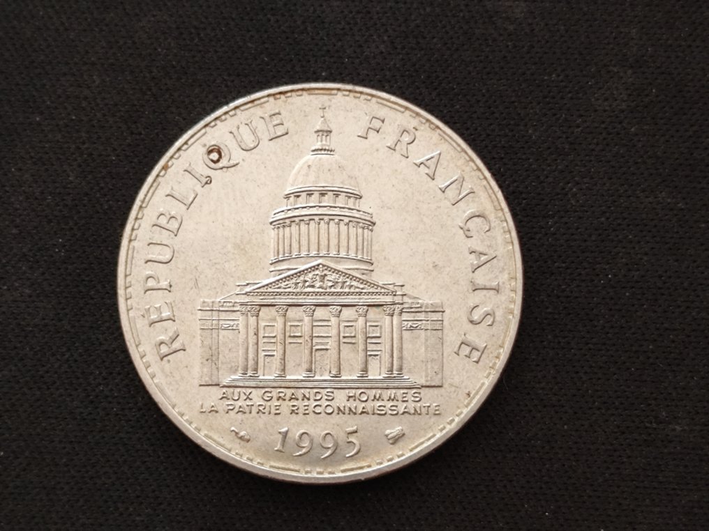 Ranska. Fifth Republic. 100 Francs 1995 Panthéon  (Ei pohjahintaa) #1.1