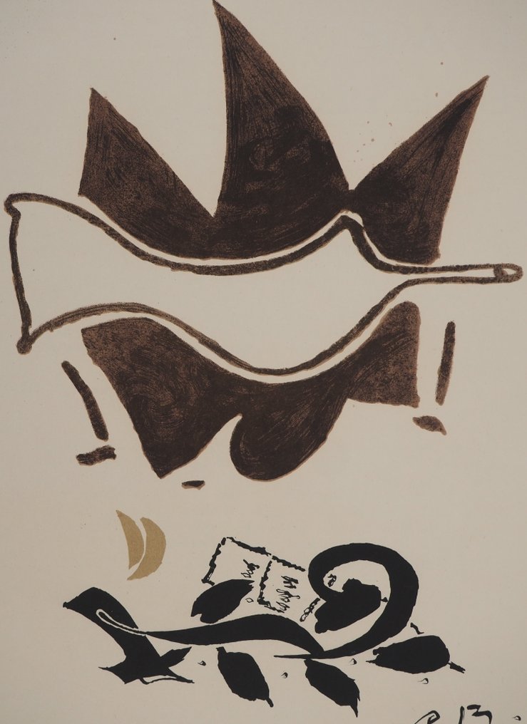 Georges Braque (1882-1963) - Nature morte à la colombe #3.1