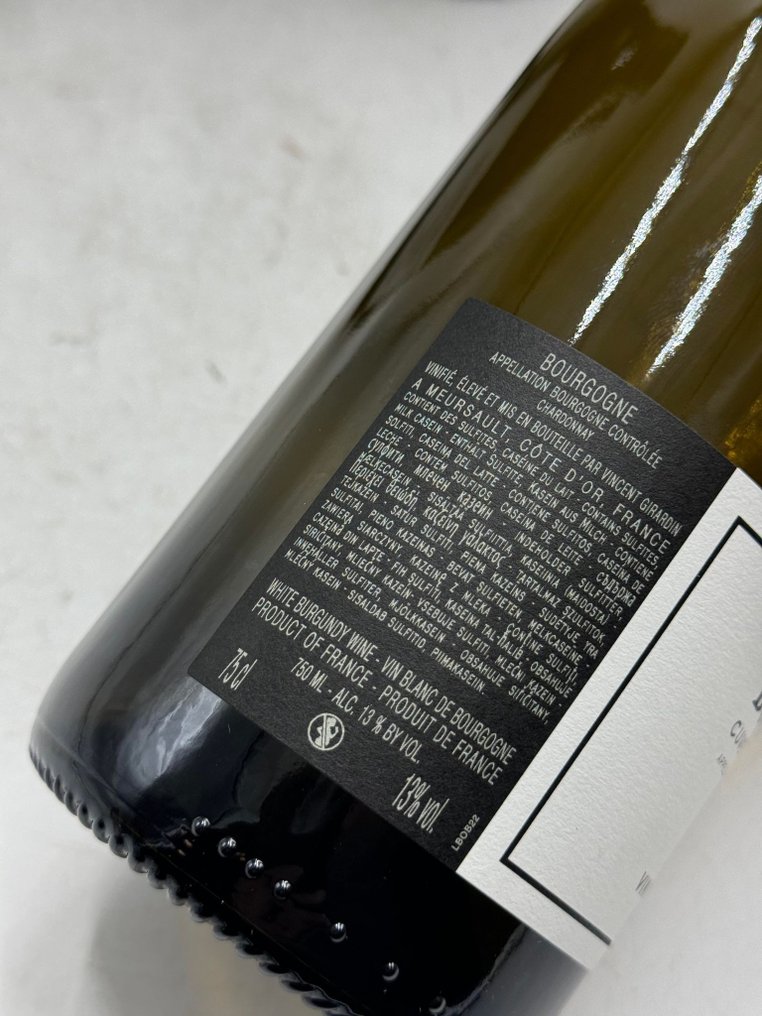 2022 Bourgogne "Cuvée Saint Vincent" - Vincent Girardin - Borgogna - 6 Bottiglie (0,75 L) #2.1