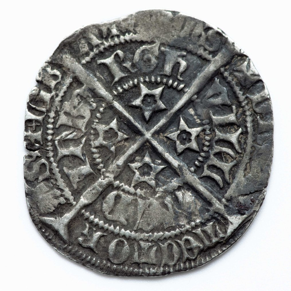 蘇格蘭人. David II. Silver Groat 1329-1371 #1.2