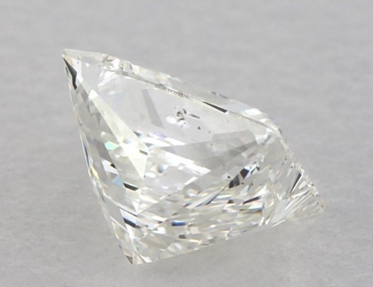 沒有保留價 - 1 pcs 鑽石  (天然)  - 0.71 ct - 方形 - H(次於白色的有色鑽石) - SI2 - 美國寶石學院（Gemological Institute of America (GIA)） - 無底價 #2.2