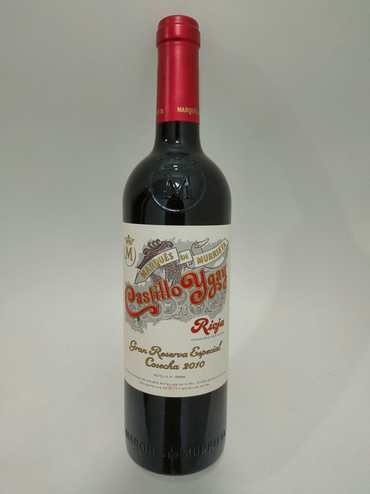 2010 Marqués de Murrieta, Castillo Ygay - Rioja Gran Reserva Especial - 1 Bottiglia (0,75 litri) #1.1