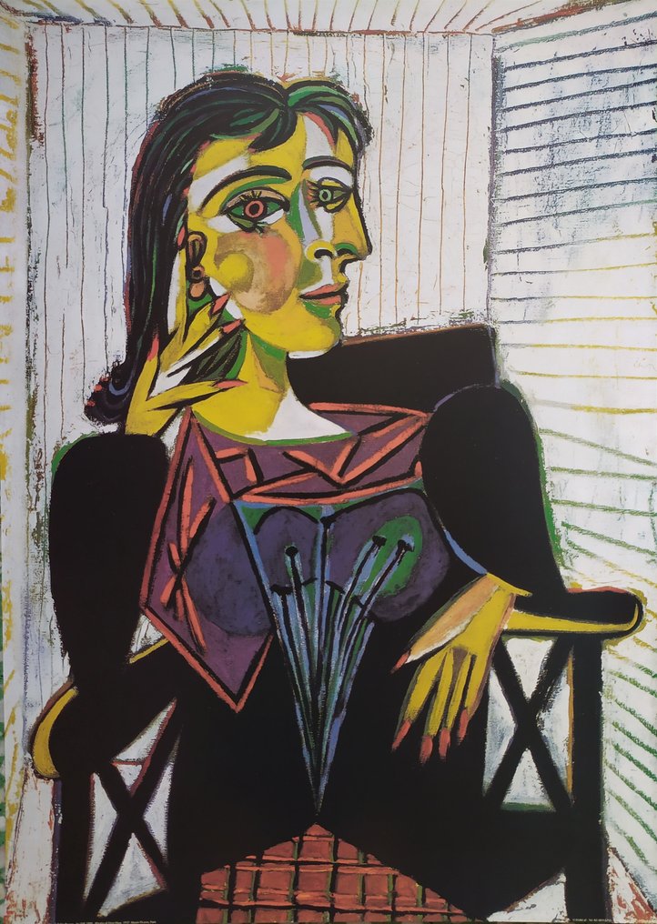 Pablo Picasso (1881-1973) (after) - "Portrait of Dora Maar, 1937" #1.0
