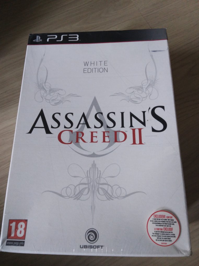 (1)Sony, Ubisoft - Playstation 3 (PS3) - Assassin's Creed II White Edition - Disc joc video - Sigilat, în cutia originală #1.1