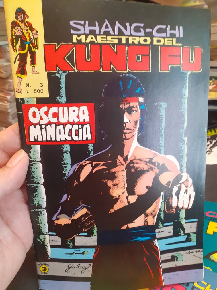 Shang Chi Maestro del Kung Fu II s. nn. 1/ 5 - serie completa con  poster - 5 Comic - 第一版 - 1980 #3.2