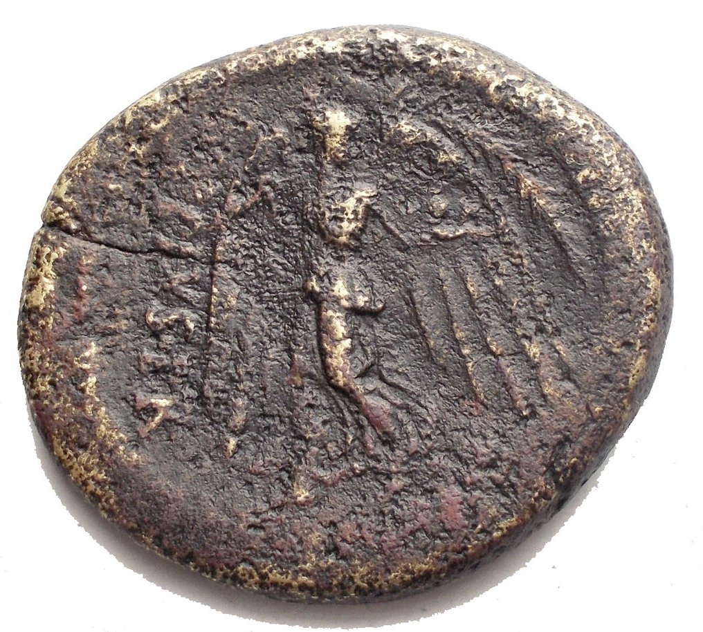 罗马共和国. Q Oppius. Dupondius 46 BC. Very Rare #1.2