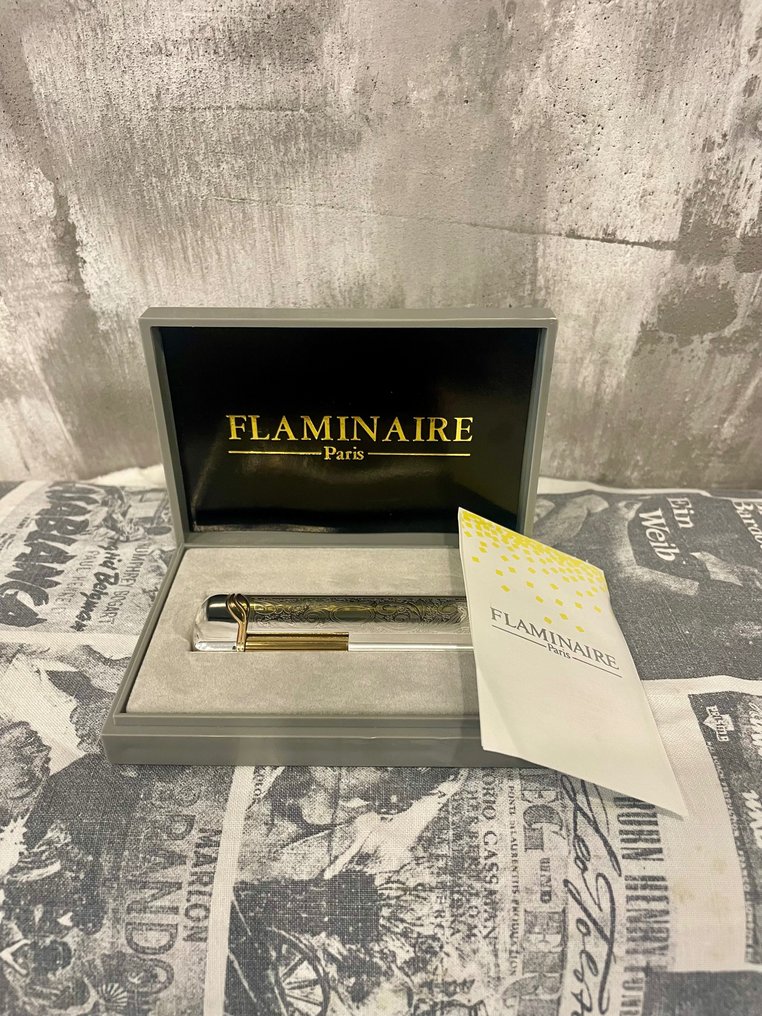 Flaminaire Paris - 打火機 - 鋼, 鍍金 #1.2