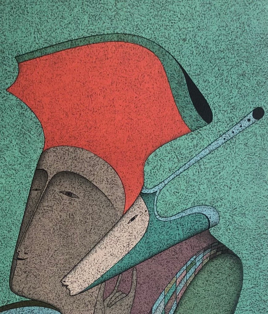 Mihail Chemiakin (1943) - St. Petersburg II Carnival #3.2