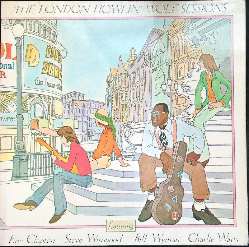 Sonny Boy Williamson / Muddy Waters / Howlin' Wolf (Chicago Blues) - 1. The Real Folk Blues, More Real Folk Blues, The London Howlin' Wolf Sessions (3 original LP's) - Albumy LP (wiele pozycji) - Różne wydania (patrz opis) - 1967 #1.2