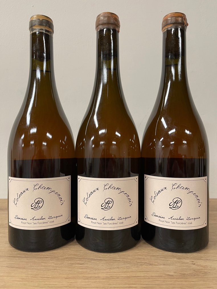 2020 Domaine Aurélien Lurquin, Coteaux Champenois Pinot Noir 'Les Forcieres' Rosé - 香檳 - 3 瓶 (0.75L) #1.1