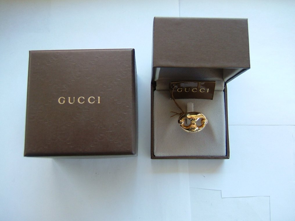 Gucci - Pierścionek - Marina chain - 18-karatowe Żółte złoto #2.2