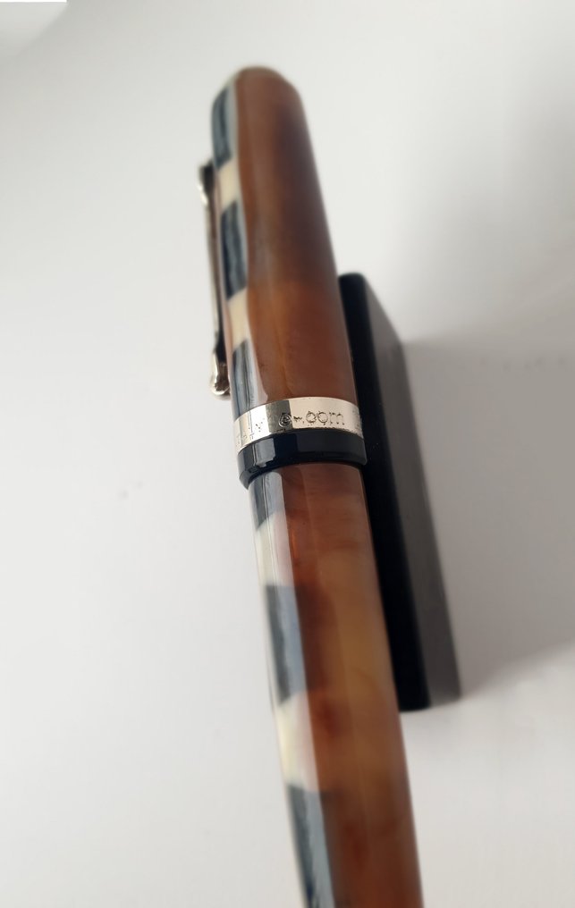 Marlen - E-COM - Edizione speciale in resina Marrone/Nera - Kuglepen #4.3