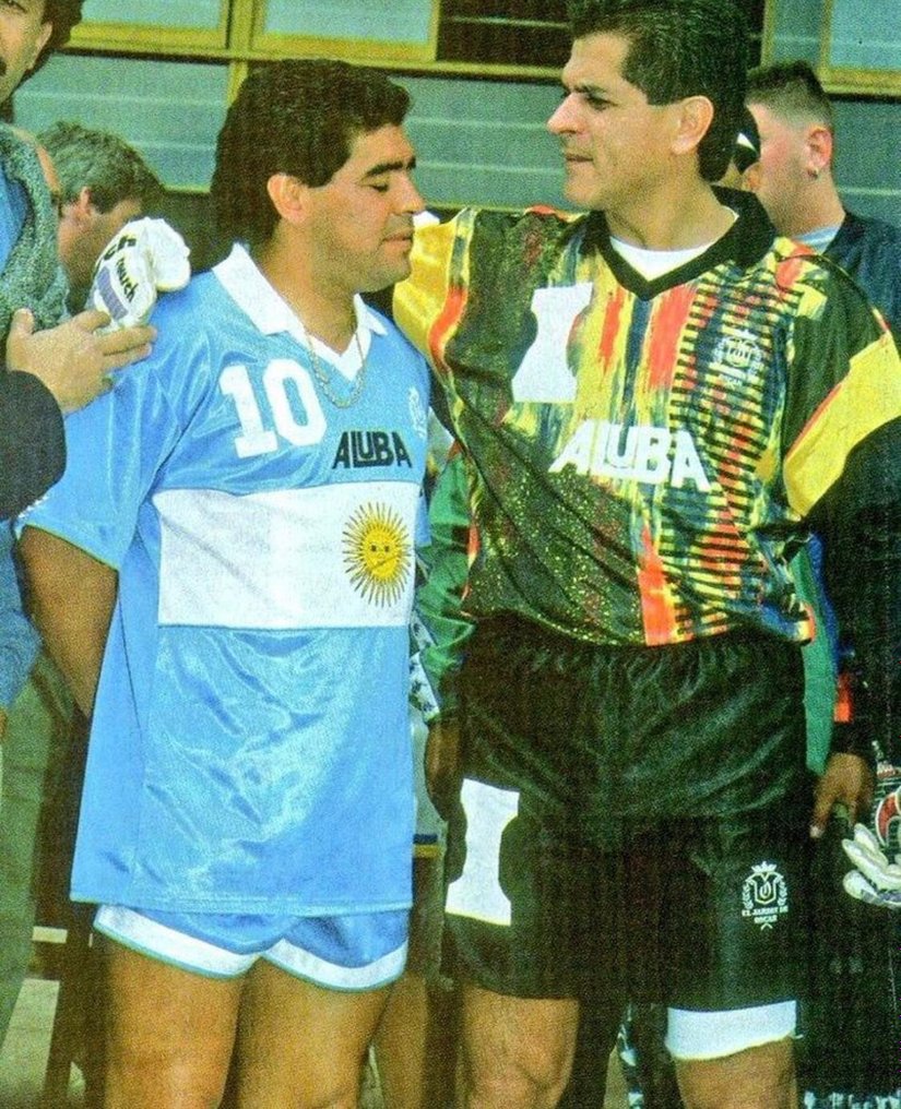 ARGENTINA - Diego Maradona - 1990 - Koszulka piłkarska #2.1