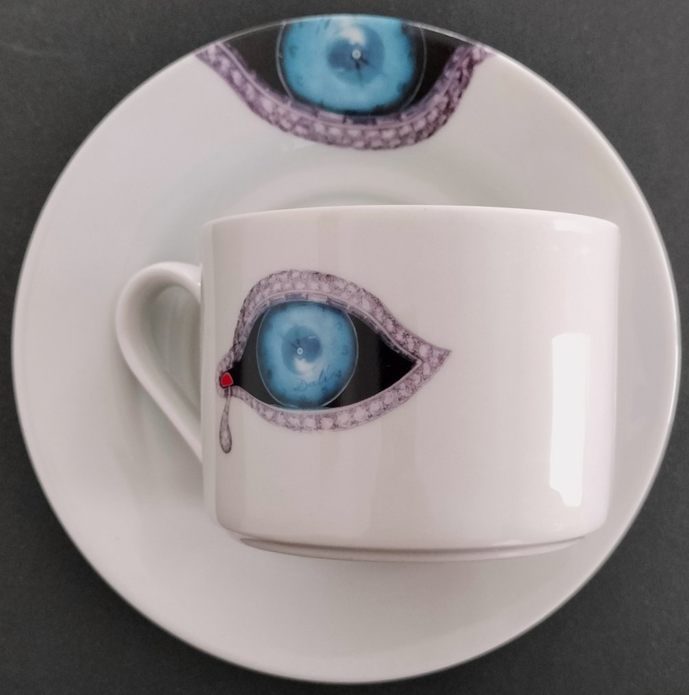 Xl Art - Salvador Dalí (after) - 盘子 (24) - 瓷 - 瓷器精品 #1.0