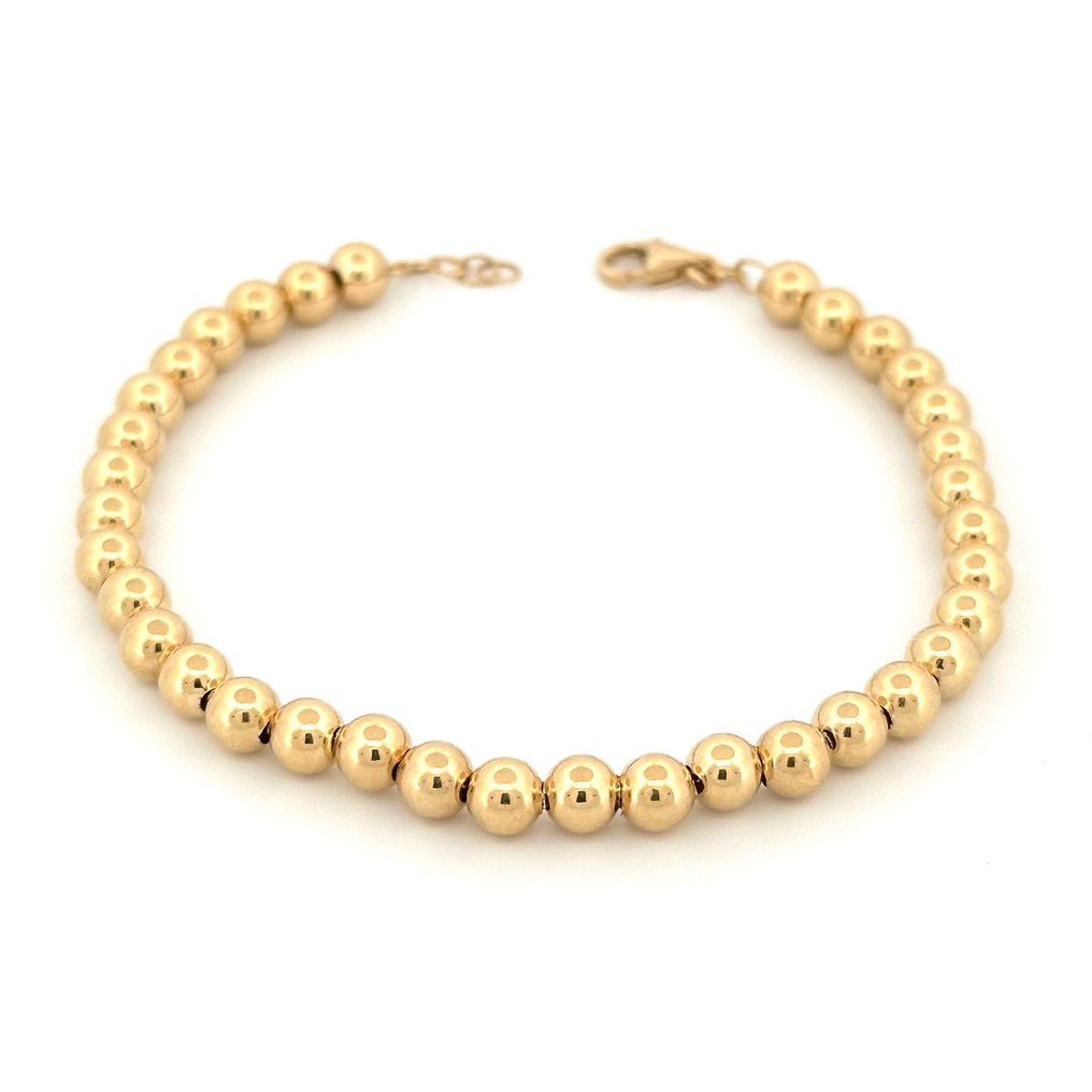 没有保留价 - Handmade - 手镯 - Sfere d'oro - 2.9 g - 18K包金 黄金 #1.0