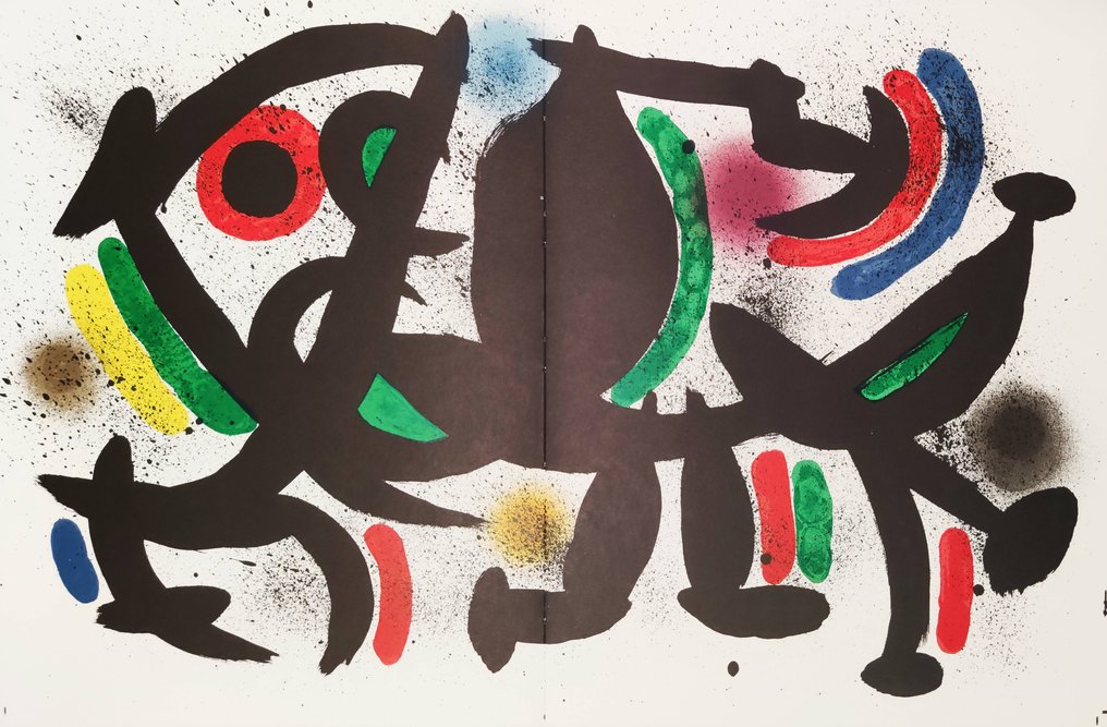 Joan Miro (1893-1983) - Litografía original VIII #1.1