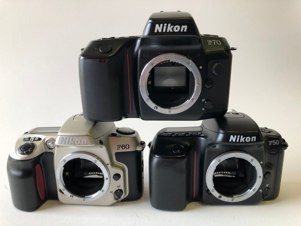 Nikon F70 + F60 + F50 Αντανακλαστική φωτογραφική μηχανή με μονό φακό (TLR) #1.1