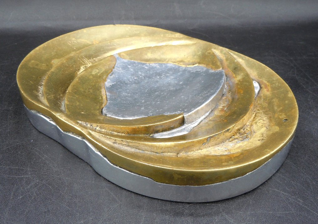 Alfonso Márquez - Estilo Brutalista - Tablett - Bronze, Aluminium #2.1