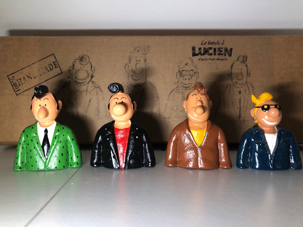 Série bustes la bande à Lucien - Margerin - AàZ #2.1