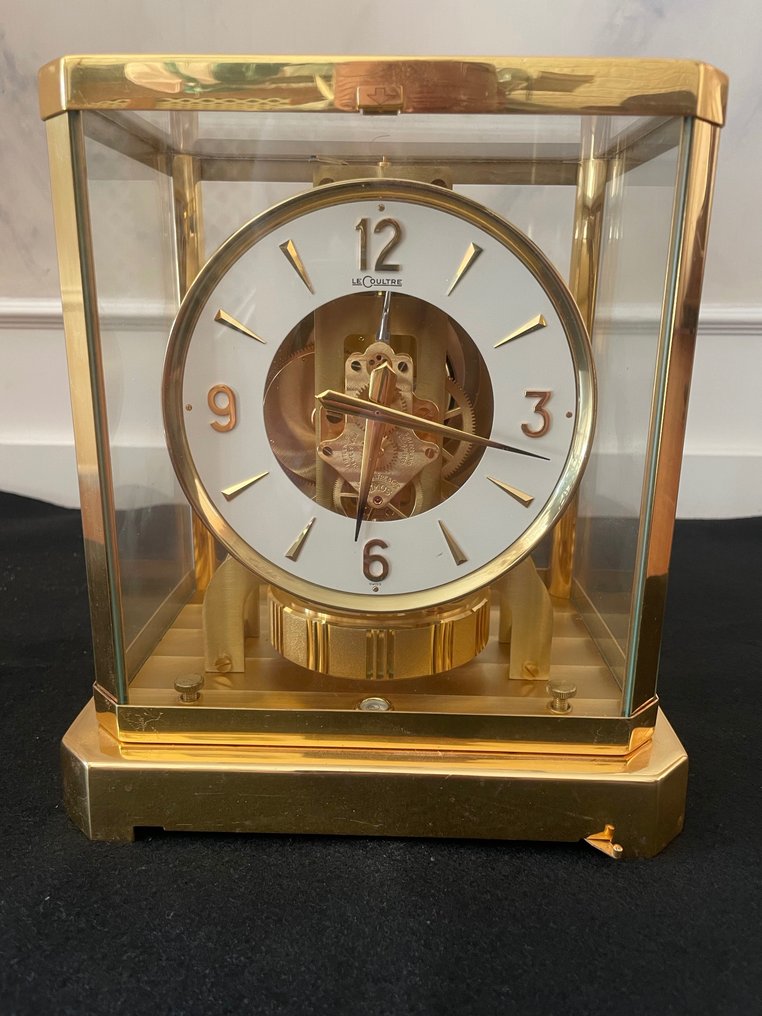 Reloj Atmos Jaeger LeCoultre Laton Vidrio 1960 1970 Reloj Atmos 528 8 Jaeger Catawiki