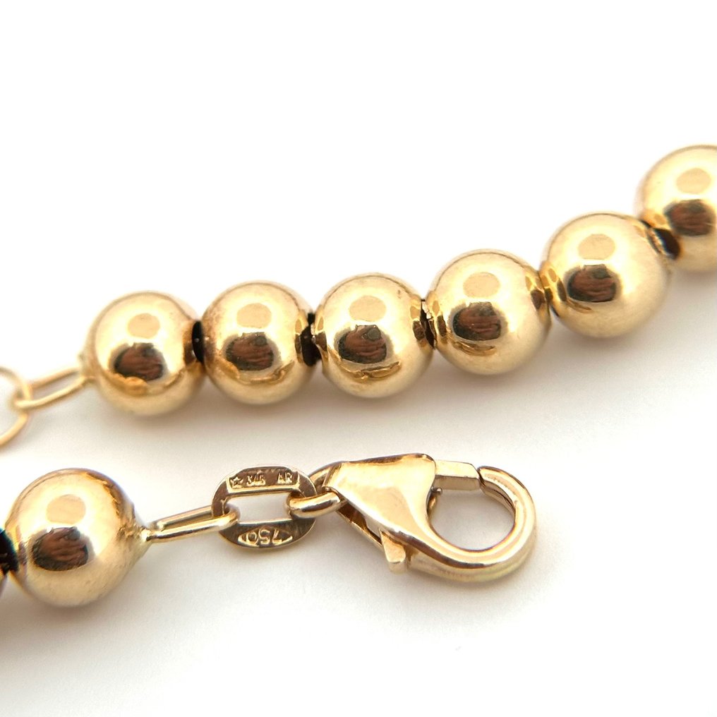 没有保留价 - Handmade - 手镯 - Sfere d'oro - 2.9 g - 18K包金 黄金 #1.0