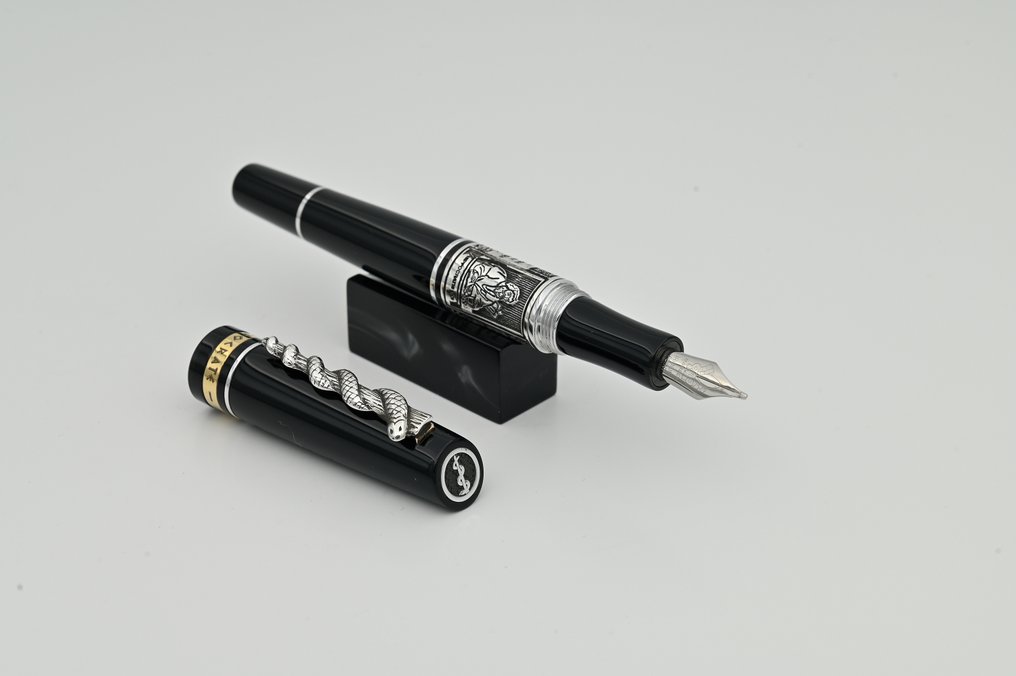 Marlen - Ippocrate Elegance Nera | Edizione Speciale dedicata al mondo della medicina - Füllfederhalter #1.0