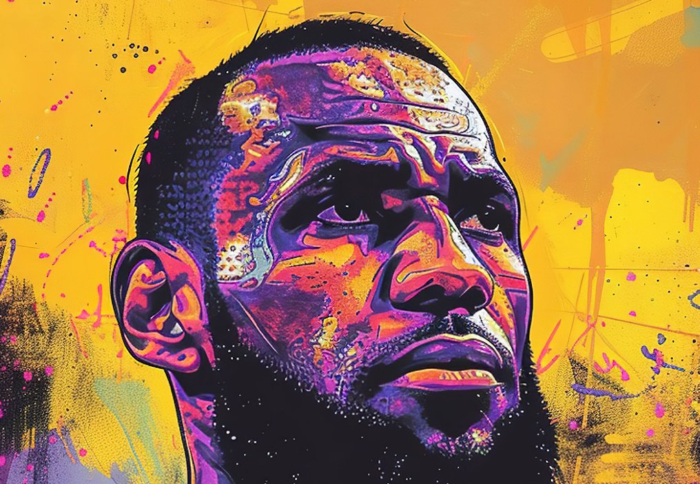 Alberto Ricardo (XXI) - Lebron James #4.3