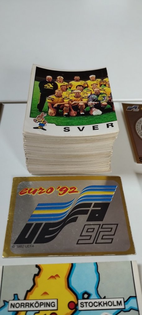Panini - Euro 92 - Van Baste, Gullit, Matthäus - 197 Loose stickers #3.1