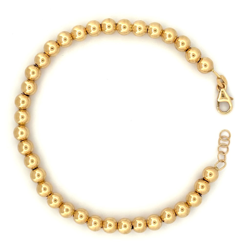 没有保留价 - Handmade - 手镯 - Sfere d'oro - 2.9 g - 18K包金 黄金 #2.1