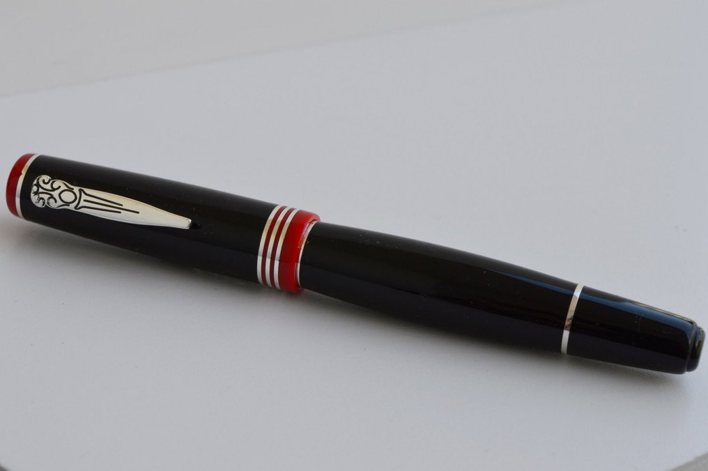 Marlen - Basilea | Edizione Numerata in resina italiana e argento - Roller ball pen #3.2