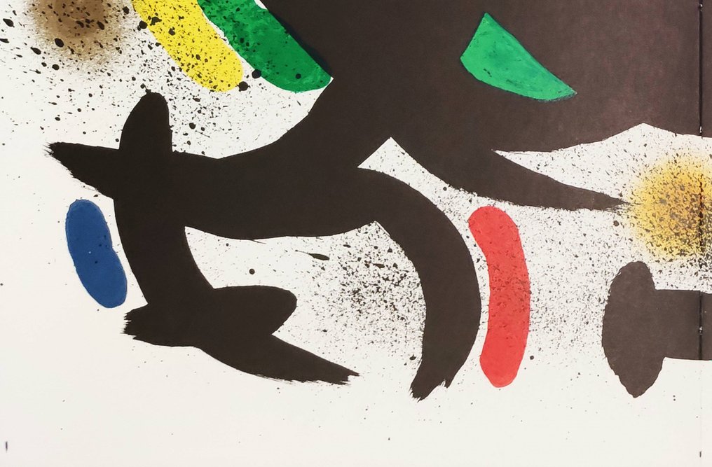 Joan Miro (1893-1983) - Litografía original VIII #3.1