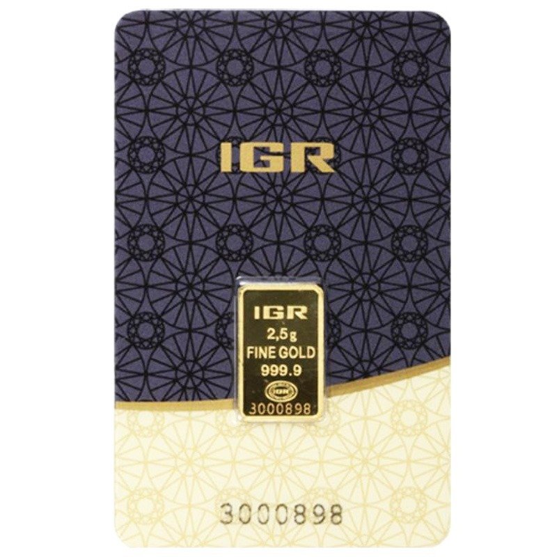 2,5 gramas - Ouro - Istanbul Gold Refinery (Sem preço de reserva) #1.0