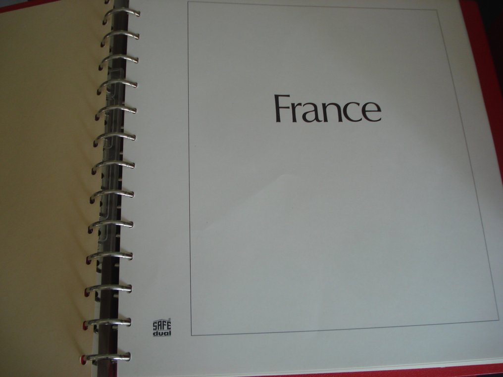 Frankreich 1978/1998 - Album Safe für Briefmarken, Blöcke und Hefte #2.1
