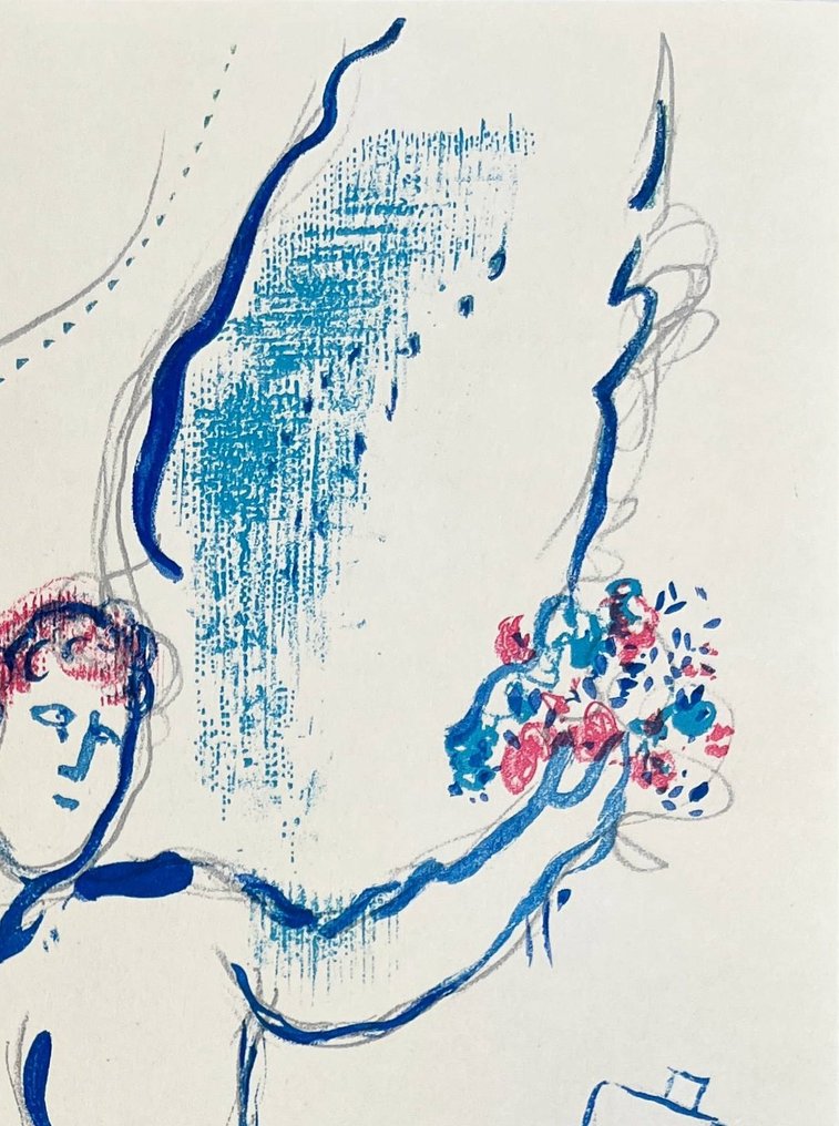 Marc Chagall (1887-1985) - Sketch for Firebird #2.1