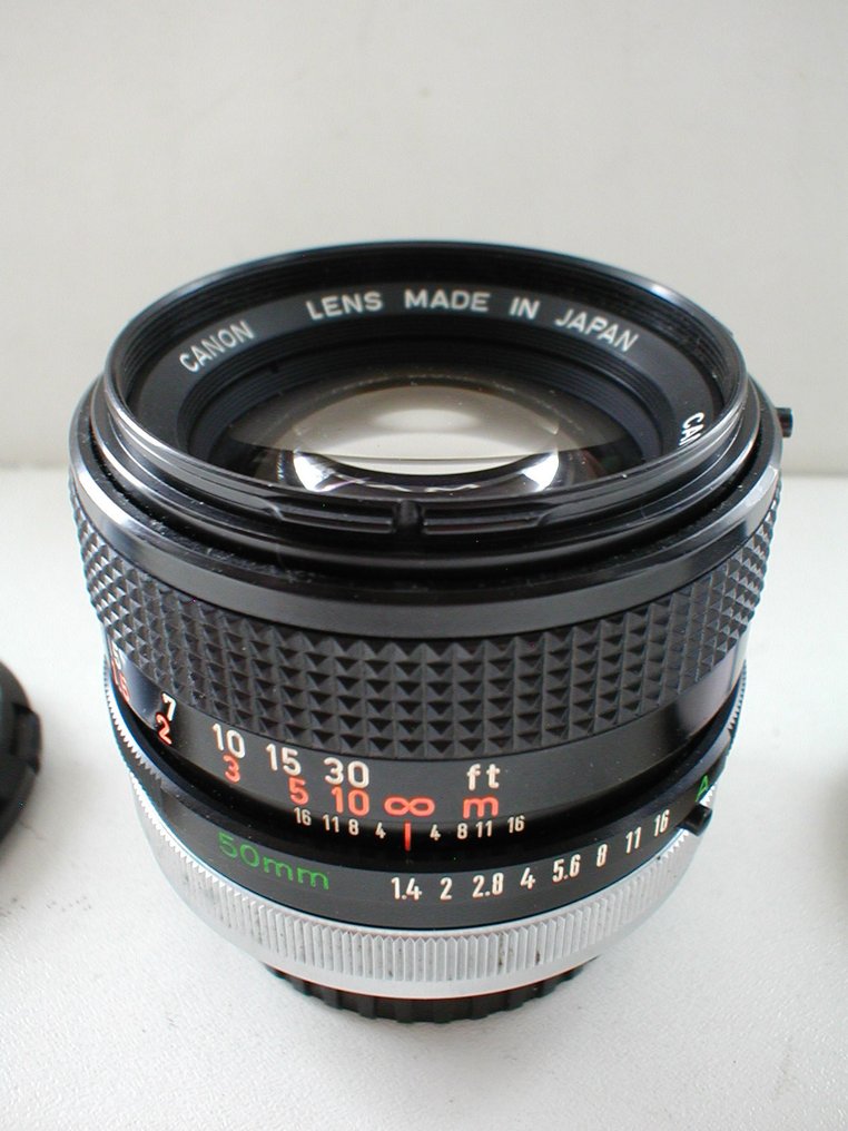 Canon Lens FD 50mm F/1.4 S.S.C. Φακός prime #3.1