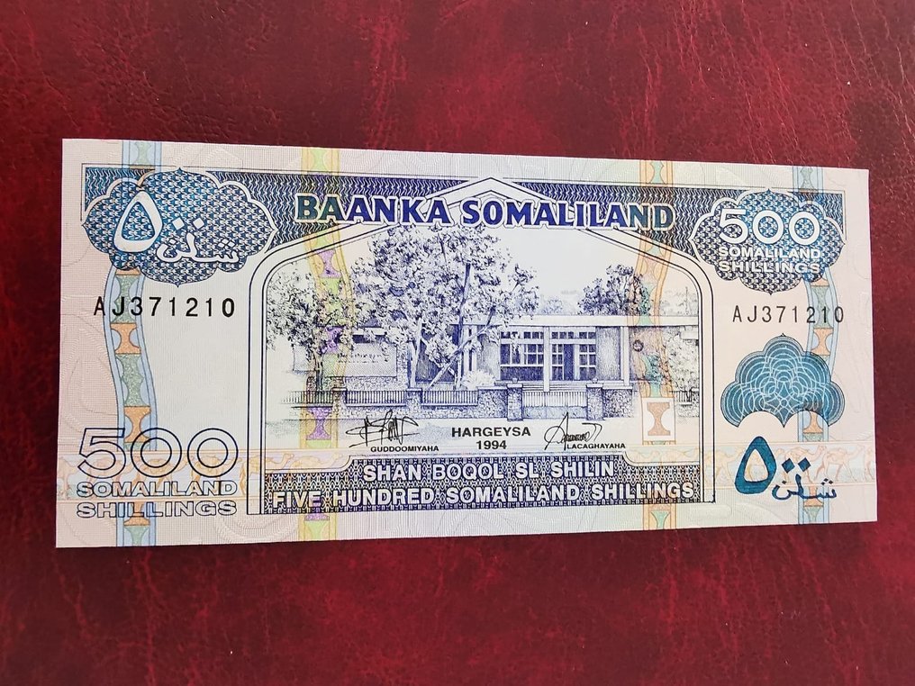 Somalia och Somaliland. - 9 banknotes - various dates  (Utan reservationspris) #1.2