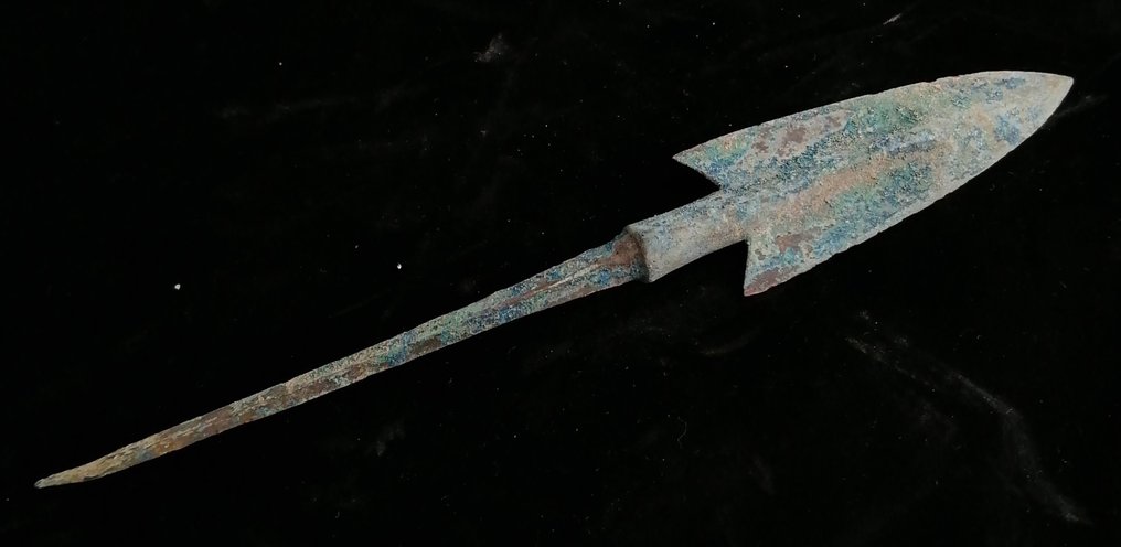 Edad del Bronce Bronce Punta de flecha de púas - 25 mm  (Sin Precio de Reserva) #1.1