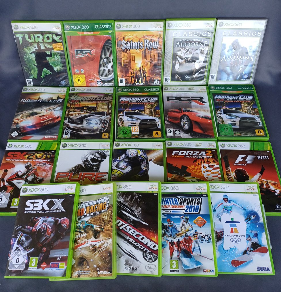(20)Microsoft - Xbox 360 - Videopeli - Alkuperäispakkauksessa #1.1