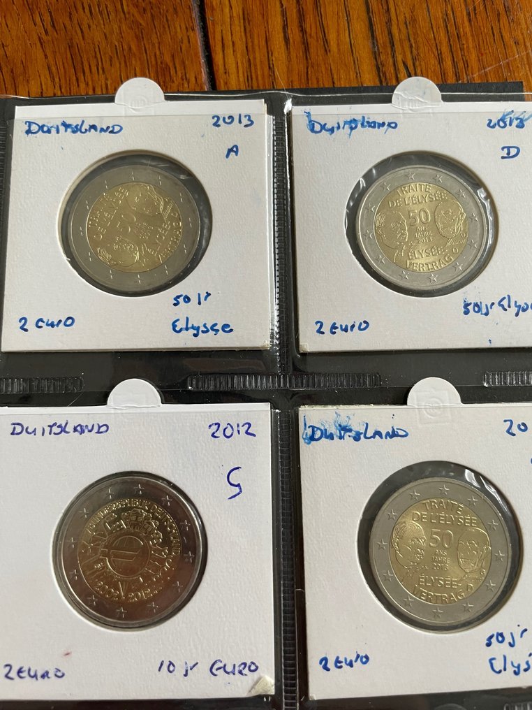 欧洲. 2 Euro 2011/2015 (20 coins)  (没有保留价) #2.1