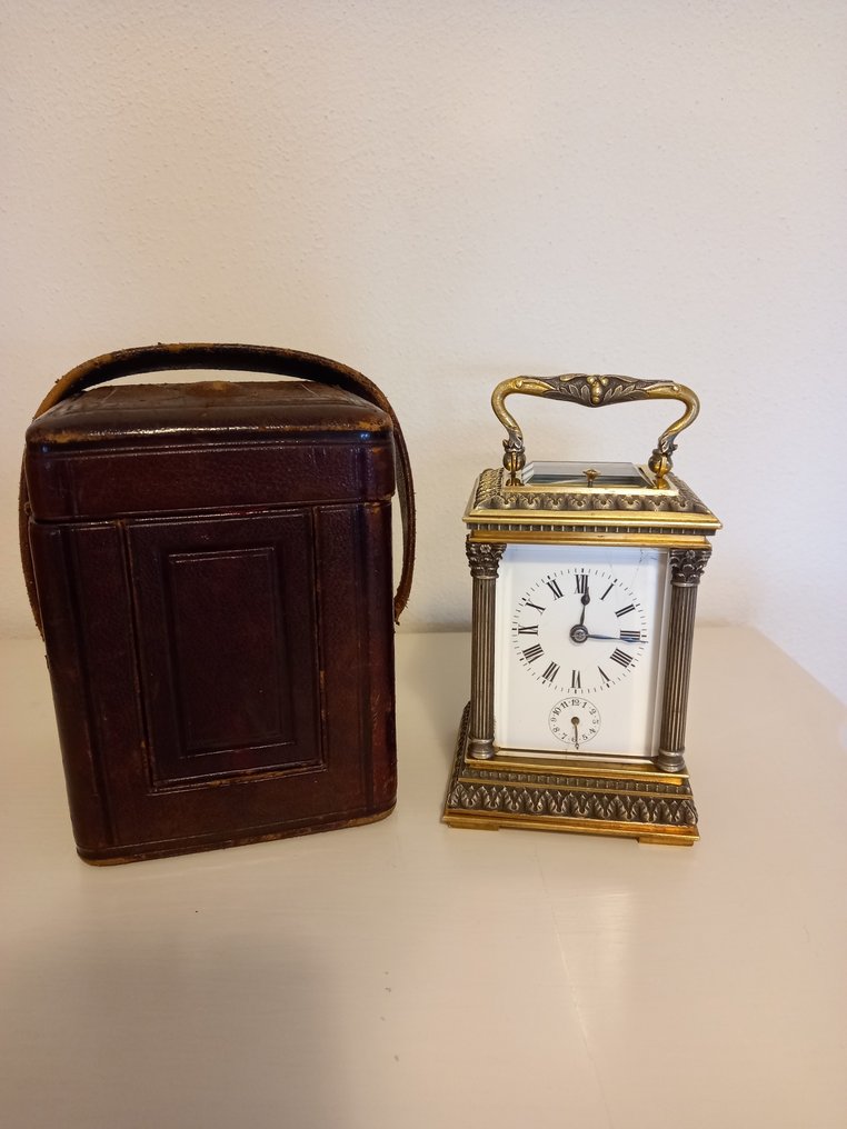 Ceas de caleașcă -   Bronz - 1850-1900 #1.1