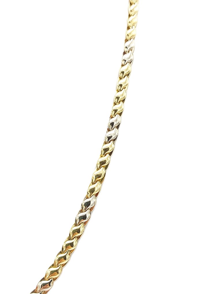 Colier - 18 ct. Aur galben, Aur alb #1.0