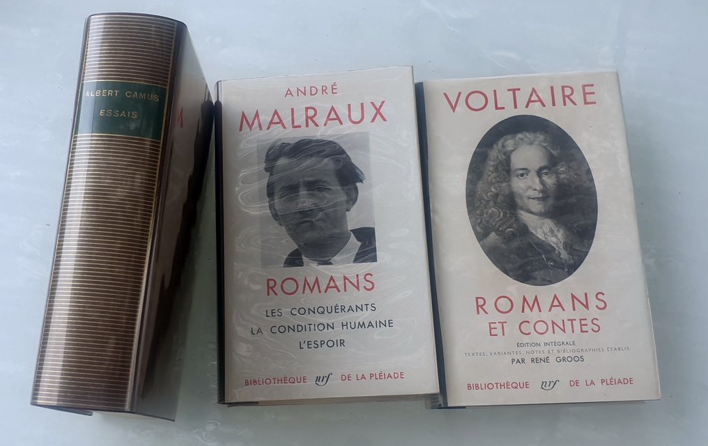 Malraux, Camus & Voltaire - Romans, Essais, Contes - 1947-1965 #1.1