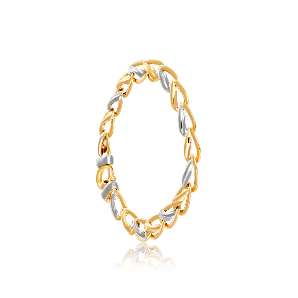 Bracelet - 18 kt. White gold, Yellow gold #1.2