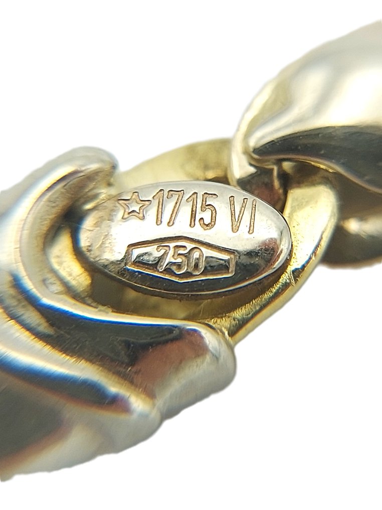 Colier - 18 ct. Aur galben, Aur alb #4.3