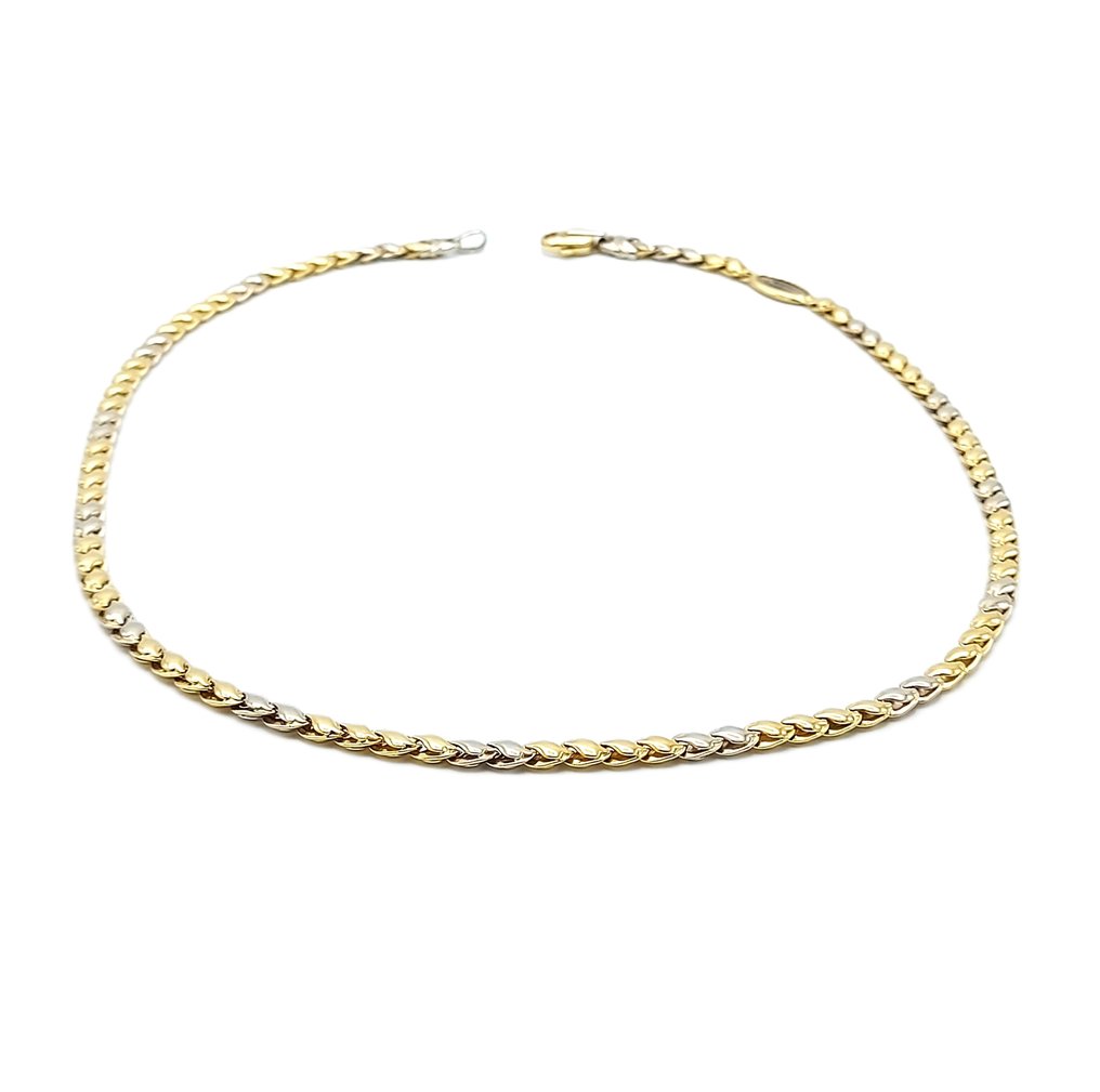 Colier - 18 ct. Aur galben, Aur alb #2.1