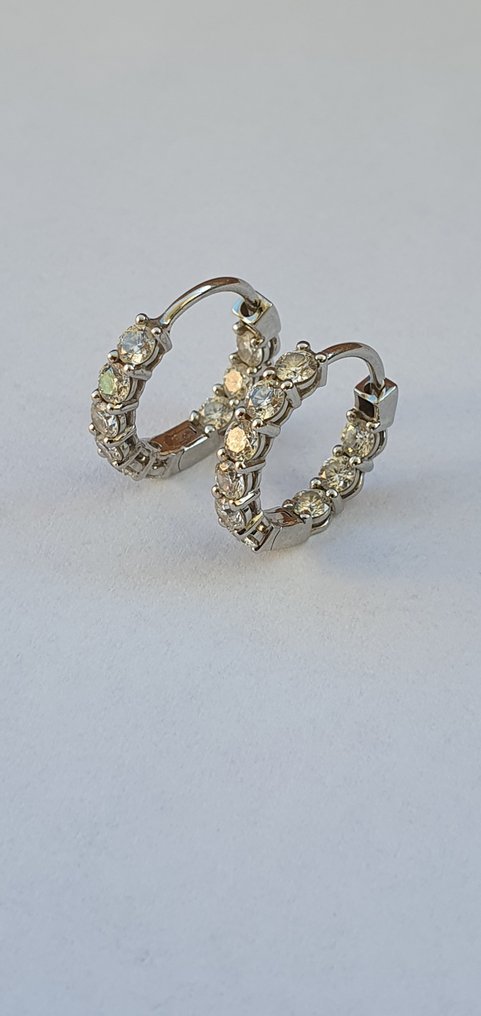 Tiffany & Co. - 耳环 白金 -  1.51ct. tw. 钻石  (天然) #1.1