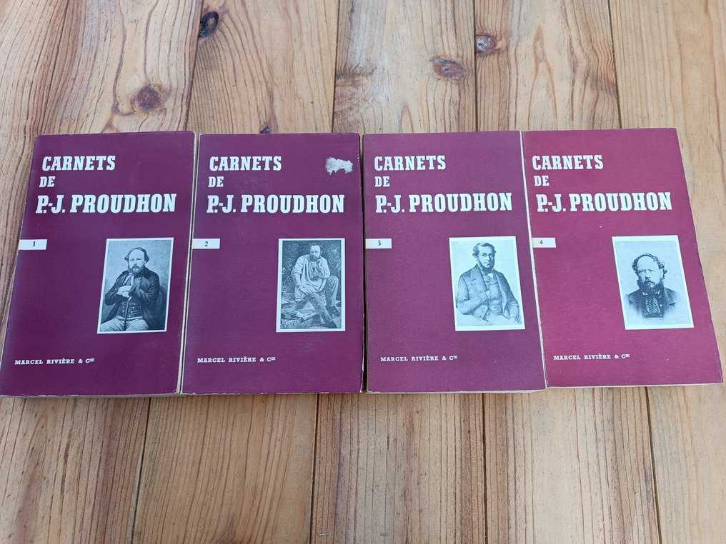 Proudhon - Carnets de P.J. Proudhon - Volumes 1 à 4 - 1960-1974 #1.2