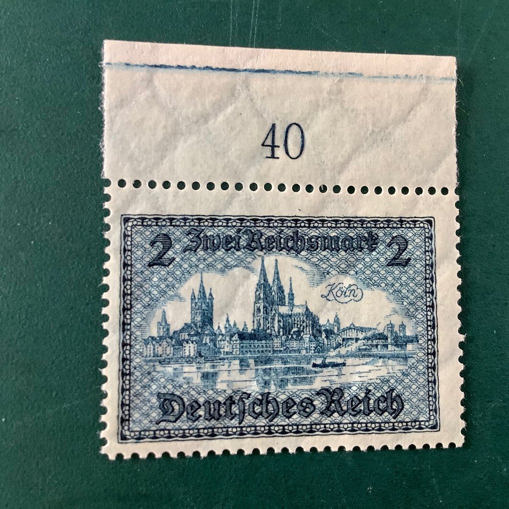 Imperio alemán 1930 - Edificios 2 Marcar con OR - Michel 440 #1.1