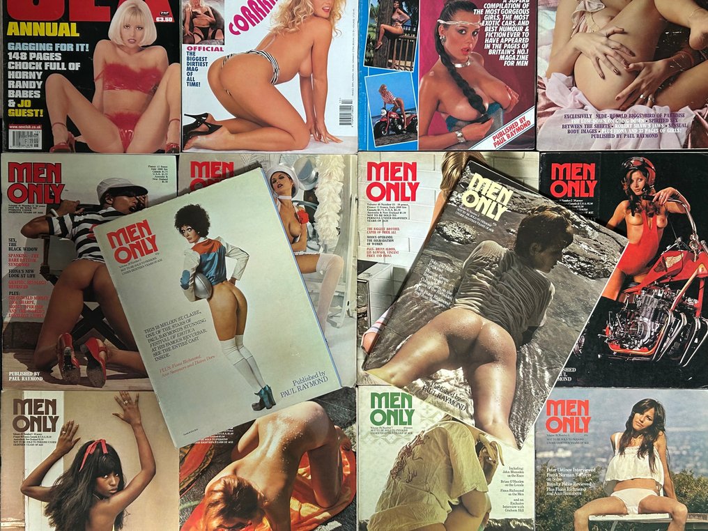 Men Only - 14 revues érotiques - Volume 39 à 41 + Bumper Sex - 1974-1976 #1.1